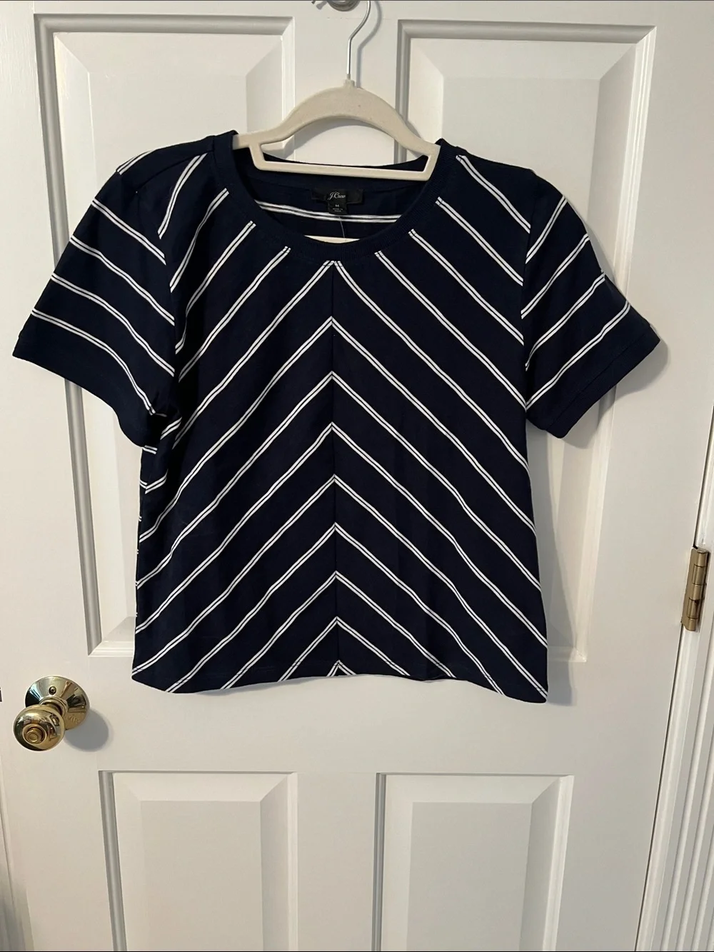 J. Crew Striped Tee NWT Size M